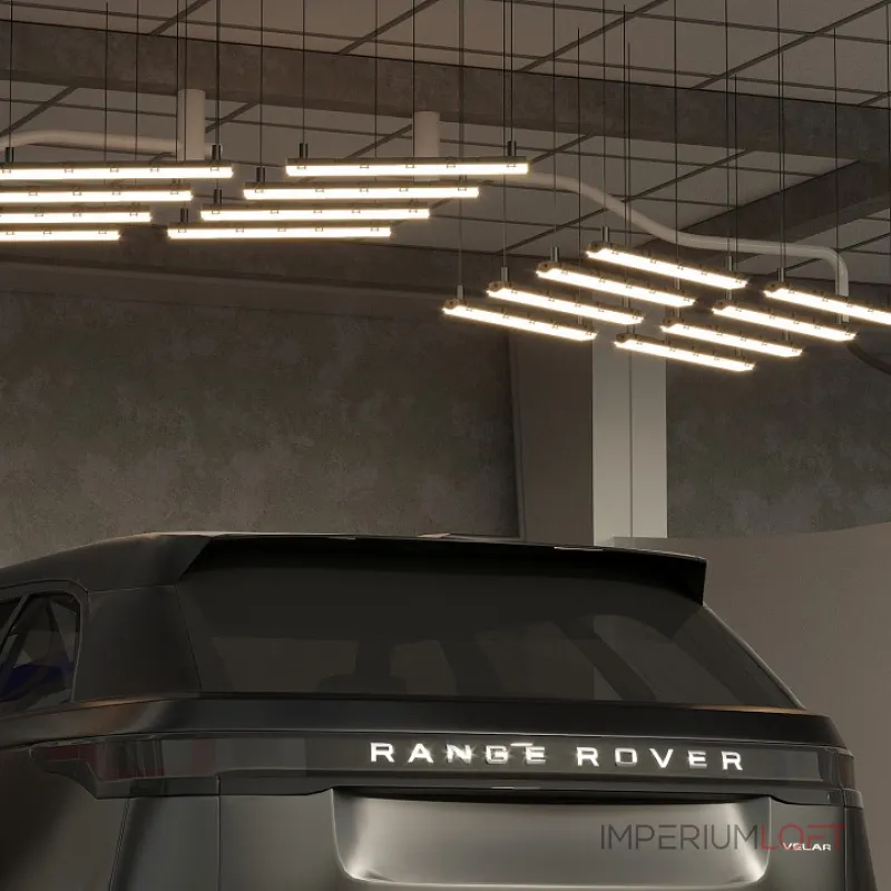 Накладной светильник Gauss Industry 909410160 Цвет плафонов прозрачный от ImperiumLoft