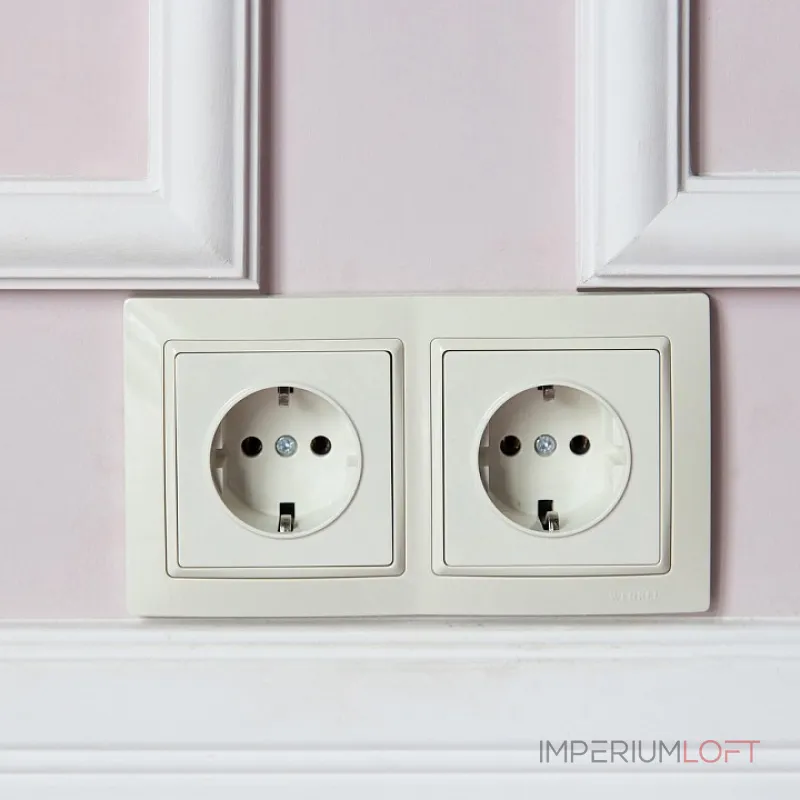 Рамка на 2 поста Werkel Snabb basic слоновая кость W0022003 от ImperiumLoft