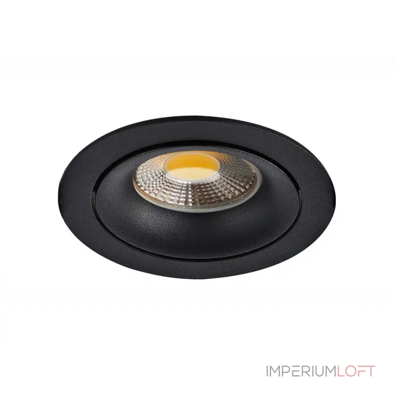 Встраиваемый светильник Donolux DL1841 DL18412/01TR Black от ImperiumLoft