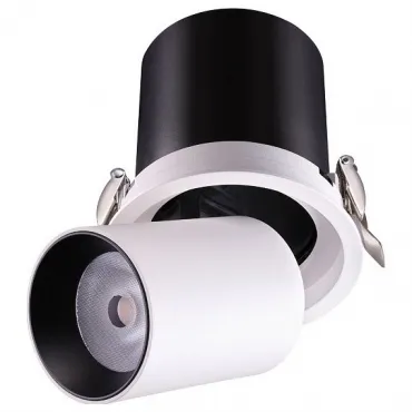 Спот Novotech Lanza 358081 Цвет арматуры черно-белый Цвет плафонов черно-белый