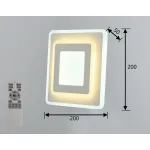 Накладной светильник F-promo Ledolution 2278-1W Цвет арматуры белый Цвет плафонов белый от ImperiumLoft