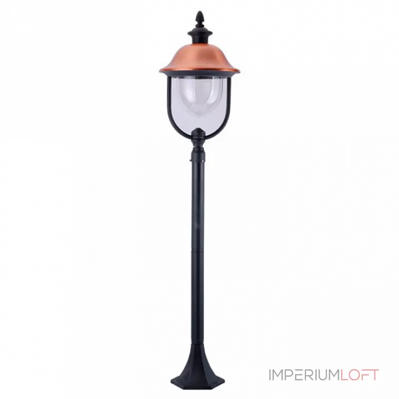 Наземный высокий светильник Arte Lamp Barcelona A1486PA-1BK Цвет арматуры медь Цвет плафонов прозрачный от ImperiumLoft Наземный высокий светильник Arte Lamp Barcelona A1486PA-1BK Цвет арматуры медь Цвет плафонов прозрачный от ImperiumLoft