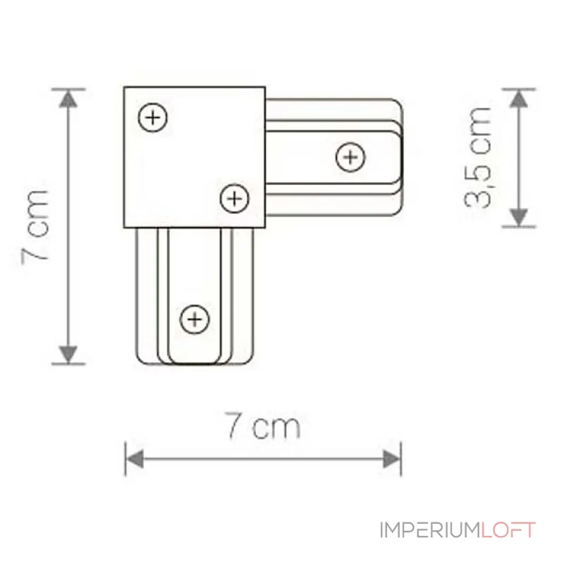 Соединитель Nowodvorski Profile 9456 от ImperiumLoft