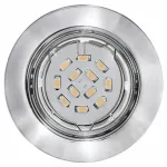 Комплект из 3 встраиваемых светильников Eglo ПРОМО Peneto 94407 Цвет арматуры хром от ImperiumLoft