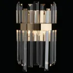 Накладной светильник Aployt Melisa APL.747.01.01 Цвет арматуры латунь Цвет плафонов прозрачный от ImperiumLoft