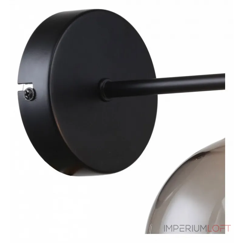 Бра Favourite Eternity 2766-1W Цвет арматуры латунь Цвет плафонов серый от ImperiumLoft