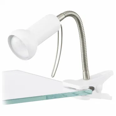 Настольная лампа офисная Eglo ПРОМО Fabio 81262 Цвет арматуры серебро