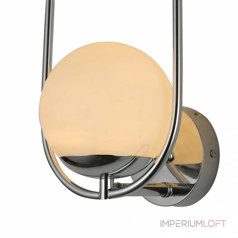 Бра F-promo Mars 2914-1W Цвет арматуры хром Цвет плафонов белый от ImperiumLoft
