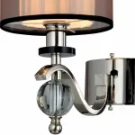 Бра Aployt Floret APL.703.01.01 Цвет арматуры хром Цвет плафонов черно-белый от ImperiumLoft