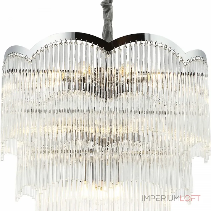 Подвесная люстра Stilfort Seauty 2121/09/16P Цвет плафонов прозрачный Цвет арматуры хром от ImperiumLoft