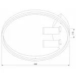 Потолочный светильник 90247/3