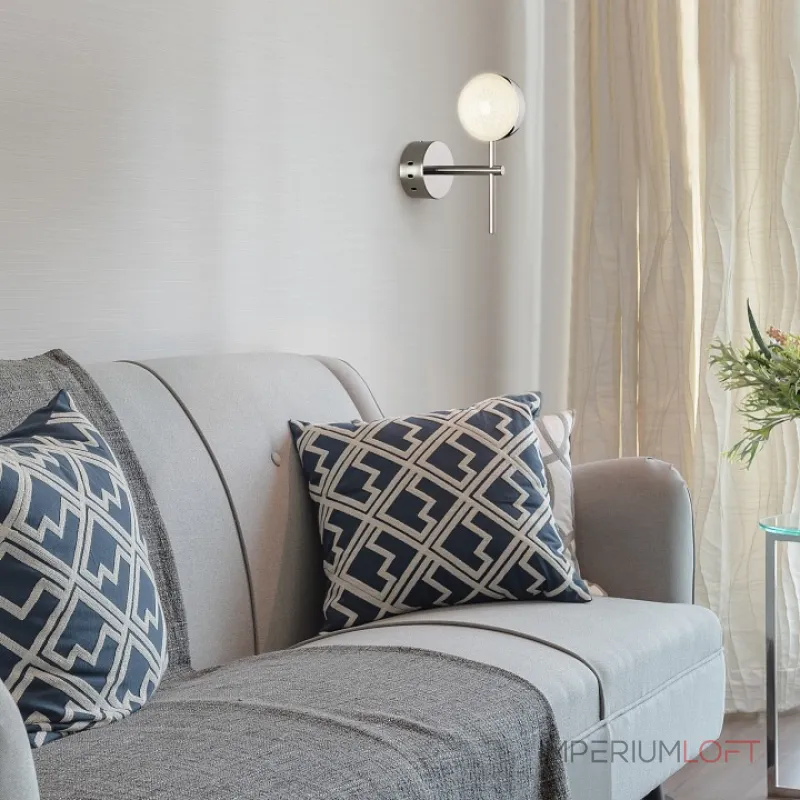 Бра Eurosvet Monica 90173/1 хром 5W от ImperiumLoft Бра Eurosvet Monica 90173/1 хром 5W от ImperiumLoft