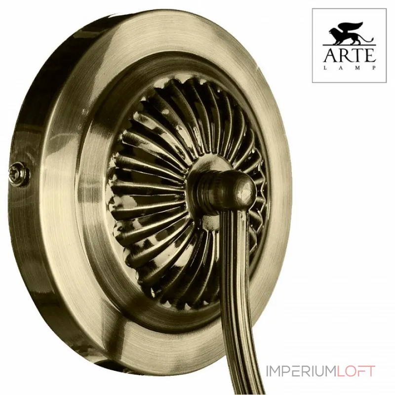 Бра Arte Lamp Alice A3579AP-1AB Цвет арматуры бронза Цвет плафонов бронза от ImperiumLoft