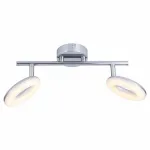 Спот Arte Lamp Ciambella A8972AP-2CC Цвет арматуры хром Цвет плафонов белый от ImperiumLoft