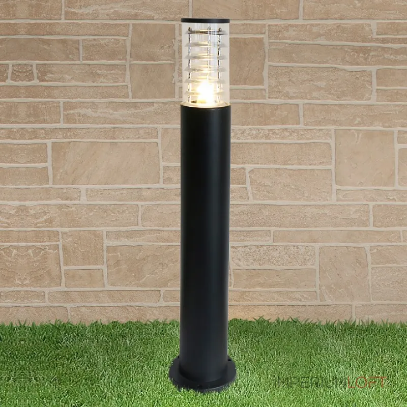 Наземный высокий светильник Elektrostandard Techno 1507 TECHNO black черный от ImperiumLoft Наземный высокий светильник Elektrostandard Techno 1507 TECHNO black черный от ImperiumLoft