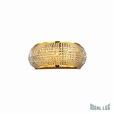 Накладной светильник Ideal Lux Pasha PASHA' AP3 ORO Цвет арматуры золото Цвет плафонов прозрачный