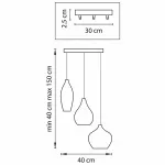 Подвесной светильник Lightstar Pentola 803053