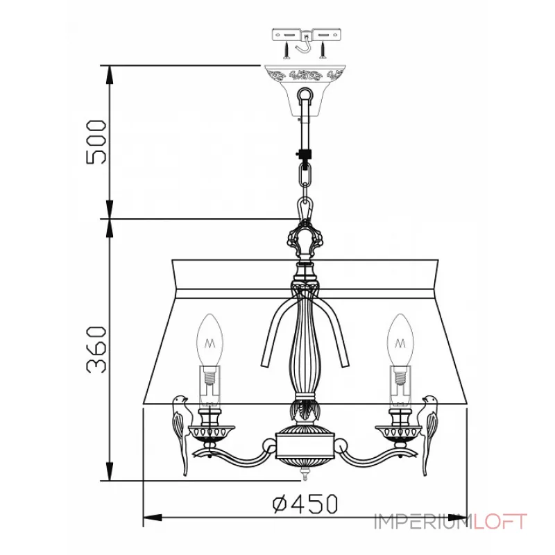 Подвесной светильник Maytoni ARM013-33-W