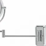 Зеркало настенное markslojd Face 246012 Цвет арматуры хром Цвет плафонов белый от ImperiumLoft