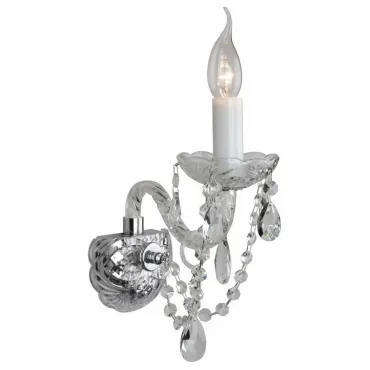 Бра Aployt APL.814.01.01 Цвет арматуры хром Цвет плафонов прозрачный