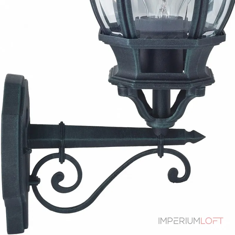 Светильник на штанге Favourite Paris 1806-1W Цвет плафонов прозрачный Цвет арматуры черный от ImperiumLoft