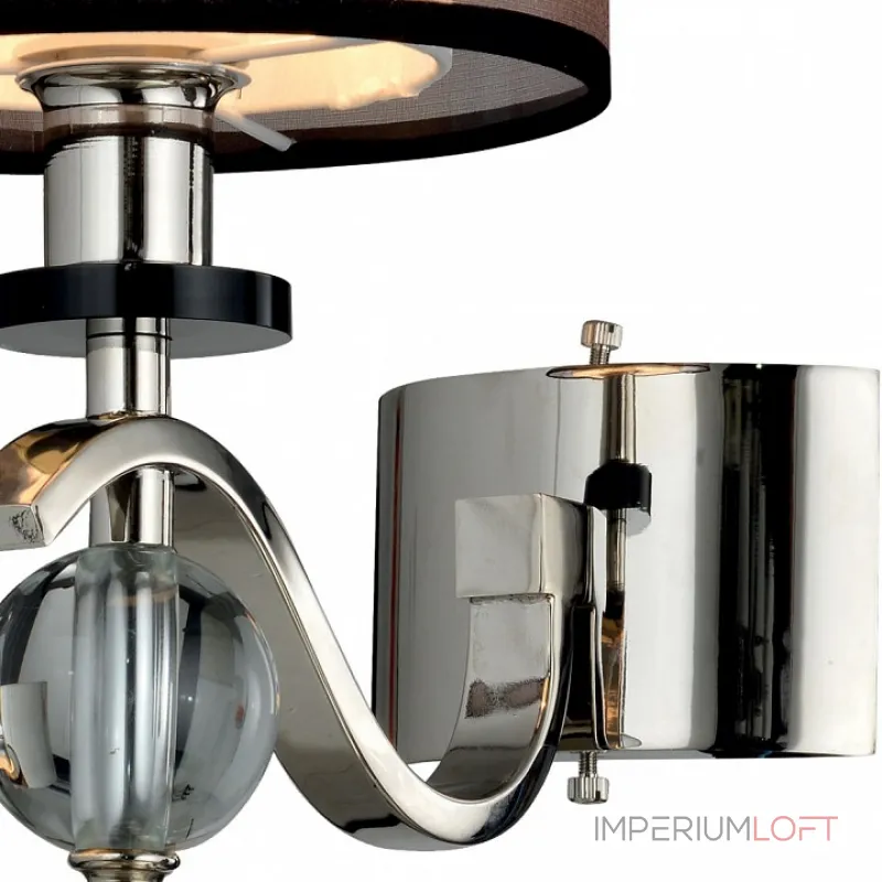 Бра Aployt Floret APL.703.01.01 Цвет арматуры хром Цвет плафонов черно-белый от ImperiumLoft