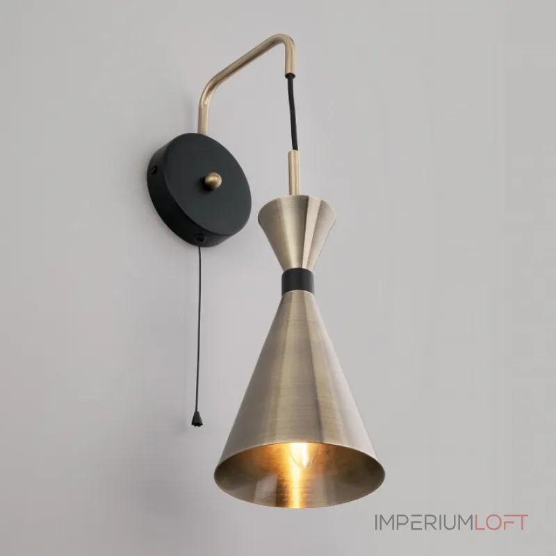Бра Bogate's Glustin 316/1 Цвет плафонов латунь Цвет арматуры латунь от ImperiumLoft