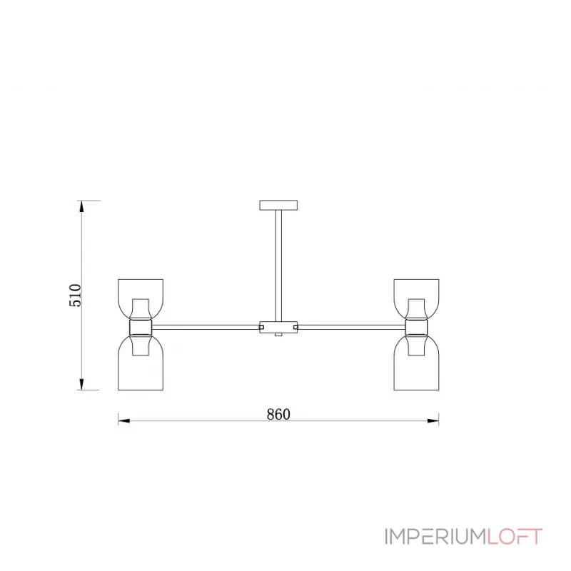 Люстра на штанге Freya FR5203PL-16CH1