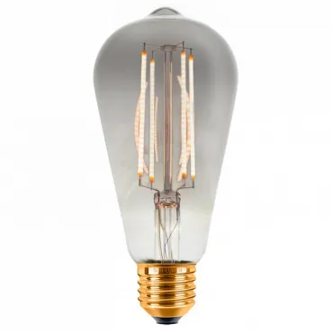 Лампа светодиодная Sun Lumen ST64 E27 4Вт 2200K 057-295 Цвет арматуры черный Цвет плафонов белый Лампа светодиодная Sun Lumen ST64 E27 4Вт 2200K 057-295 Цвет арматуры черный Цвет плафонов белый