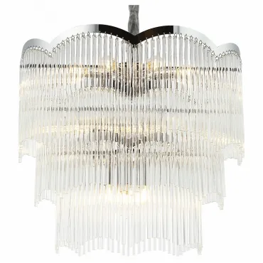 Подвесная люстра Stilfort Seauty 2121/09/16P Цвет плафонов прозрачный Цвет арматуры хром