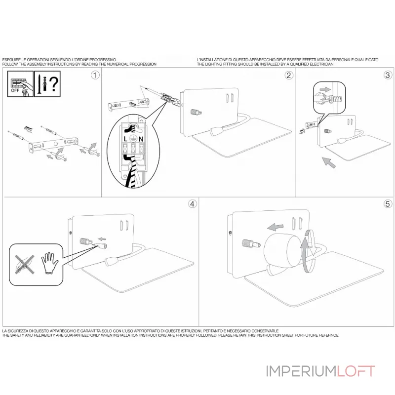 Бра с подсветкой Ideal Lux Book-1 BOOK-1 AP2 BIANCO Цвет арматуры белый Цвет плафонов прозрачный от ImperiumLoft Бра с подсветкой Ideal Lux Book-1 BOOK-1 AP2 BIANCO Цвет арматуры белый Цвет плафонов прозрачный от ImperiumLoft