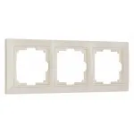Рамка на 3 поста Werkel Snabb basic слоновая кость W0032003 от ImperiumLoft