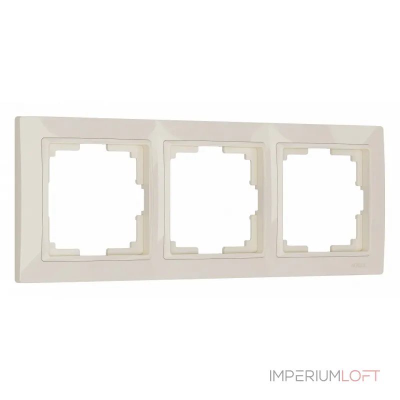 Рамка на 3 поста Werkel Snabb basic слоновая кость W0032003 от ImperiumLoft Рамка на 3 поста Werkel Snabb basic слоновая кость W0032003 от ImperiumLoft