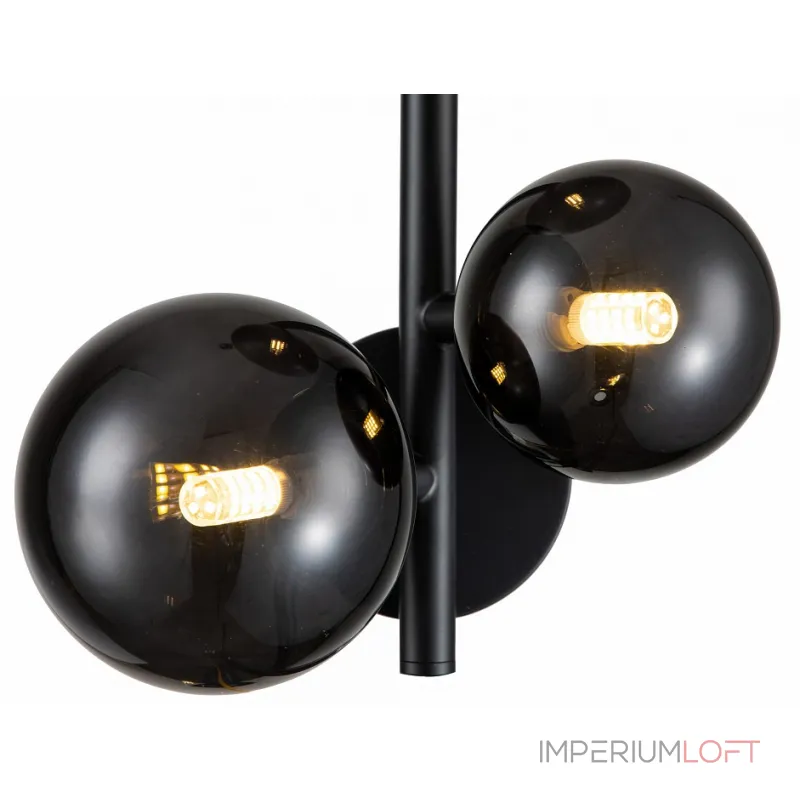 Бра Indigo Molecola 11018/3W Black от ImperiumLoft