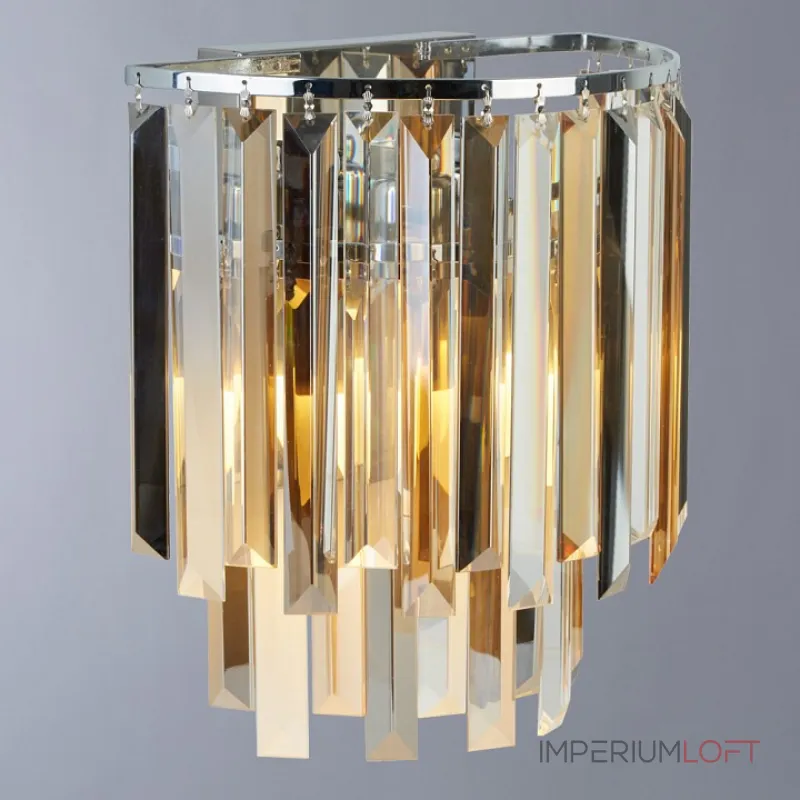 Накладной светильник Divinare Nova 1223/02 AP-2 Цвет плафонов разноцветный Цвет арматуры хром от ImperiumLoft