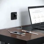 Рамка на 1 пост Werkel Acrylic черный W0012708 от ImperiumLoft