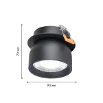 Встраиваемый светильник Favourite Astern 4510-1C от ImperiumLoft