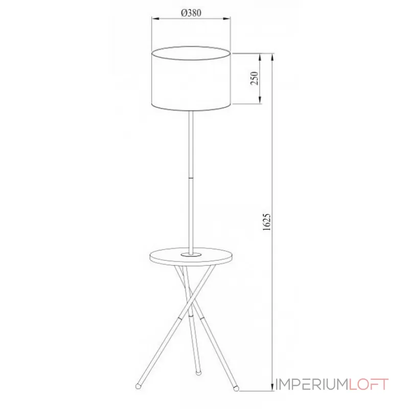 Торшер с полкой Arte Lamp Combo A2070PN-1BK Цвет плафонов черный Цвет арматуры черный от ImperiumLoft Торшер с полкой Arte Lamp Combo A2070PN-1BK Цвет плафонов черный Цвет арматуры черный от ImperiumLoft