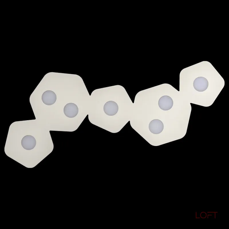 Накладной светильник Mantra Area 6640 Цвет арматуры белый Цвет плафонов белый от ImperiumLoft