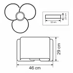 Потолочная люстра Lightstar Pittore 811030 