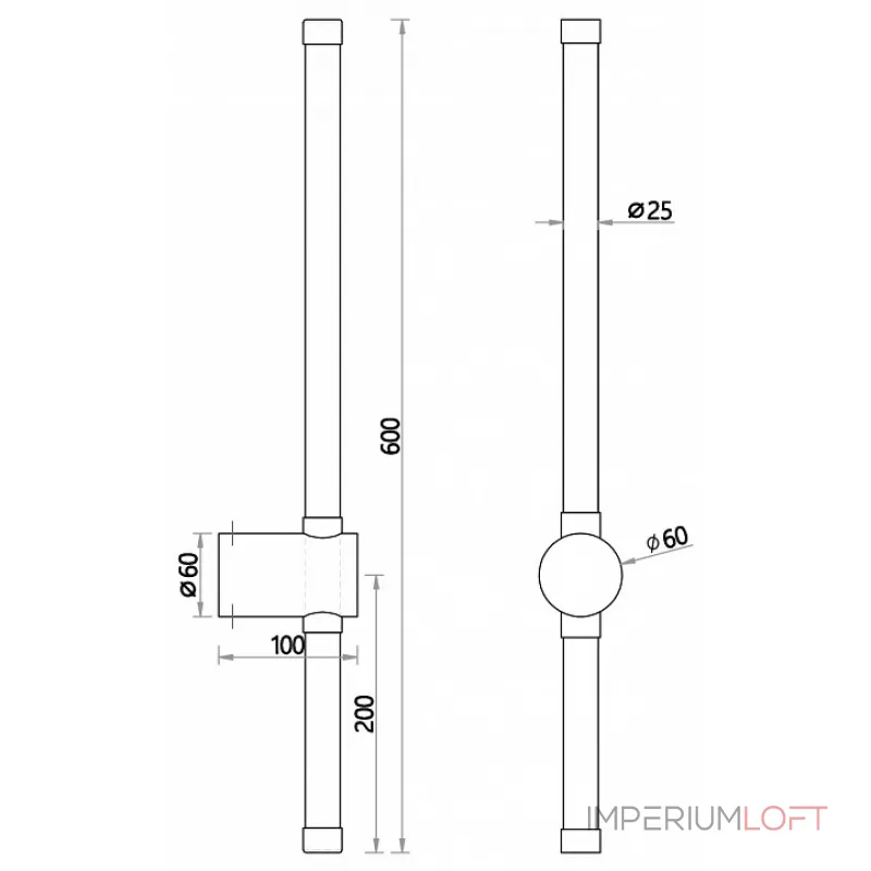 Бра Favourite Lignum 3057-1W от ImperiumLoft