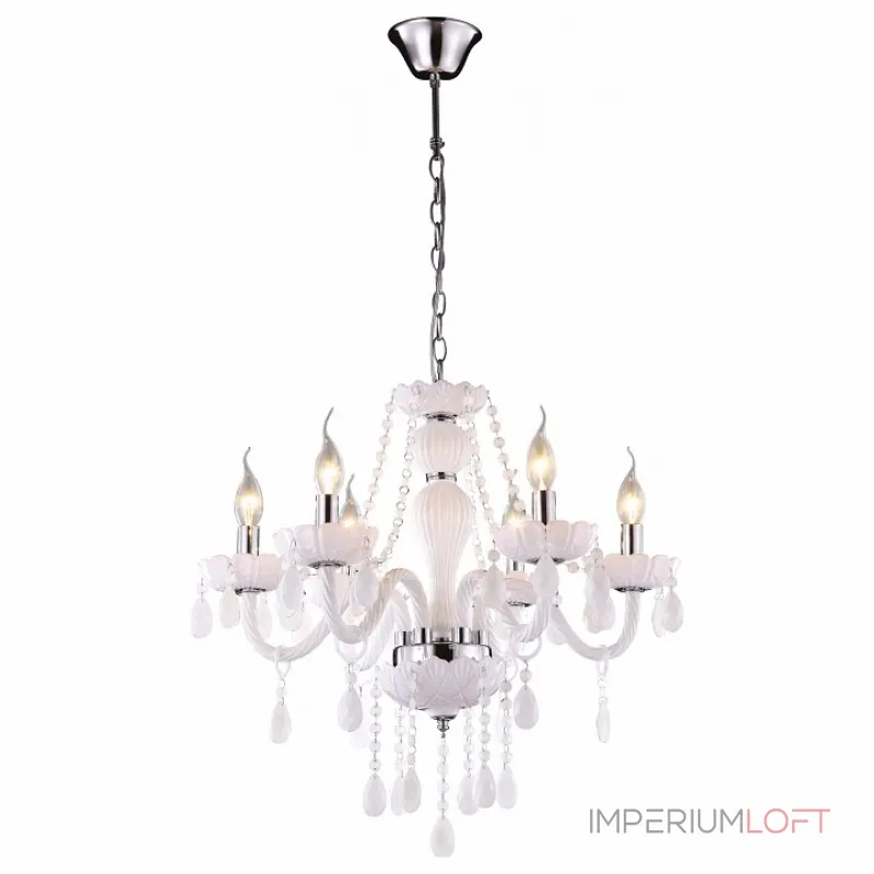 Подвесная люстра Arte Lamp Teatro A3964LM-6WH Подвесная люстра Arte Lamp Teatro A3964LM-6WH