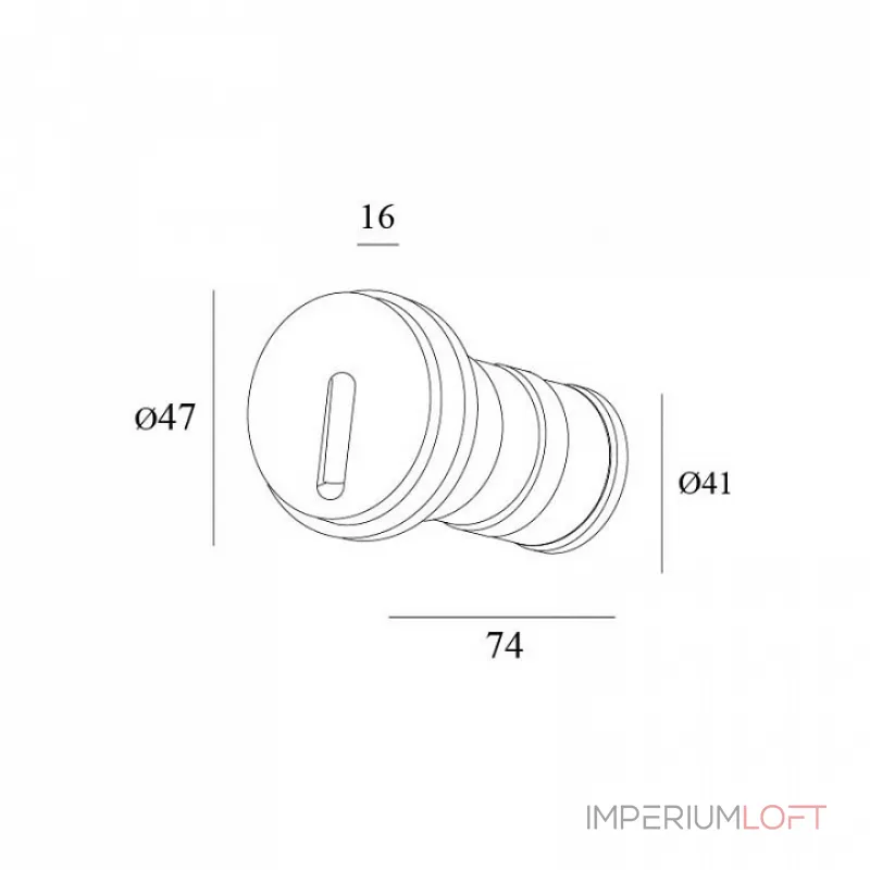 Встраиваемый светильник Denkirs DK1005 DK1007-WH от ImperiumLoft