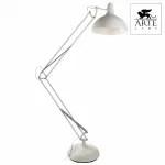 Торшер Arte Lamp Goliath A2487PN-1WH Цвет арматуры белый Цвет плафонов белый от ImperiumLoft