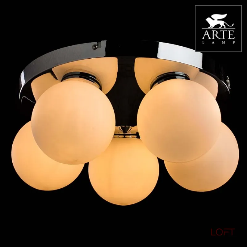 Потолочная люстра Arte Lamp Aqua A4445PL-5CC