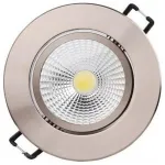 Встраиваемый светильник Horoz Electric Lilya HRZ00000380 Цвет арматуры никель Цвет плафонов прозрачный от ImperiumLoft