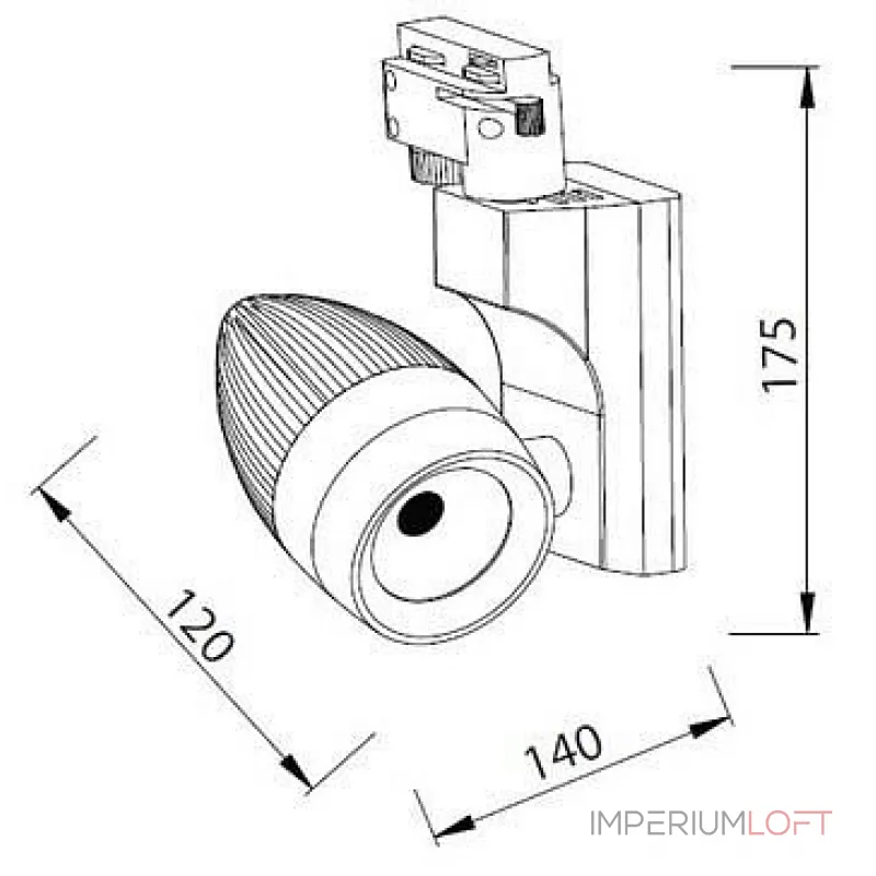 Светильник на штанге Horoz Electric Venedikt HRZ00000868 от ImperiumLoft