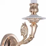 Бра Arte Lamp 7024 A7024AP-1WG Цвет арматуры золото Цвет плафонов белый от ImperiumLoft