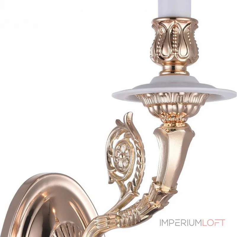 Бра Arte Lamp 7024 A7024AP-1WG Цвет арматуры золото Цвет плафонов белый от ImperiumLoft Бра Arte Lamp 7024 A7024AP-1WG Цвет арматуры золото Цвет плафонов белый от ImperiumLoft