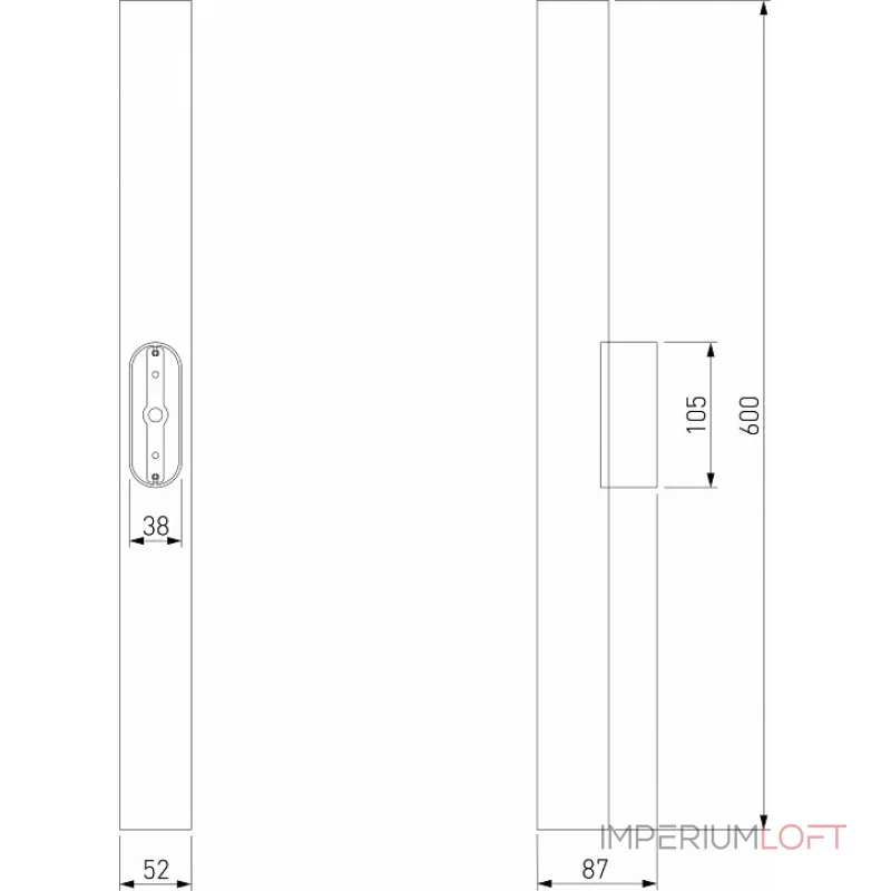 Настенный светильник Elektrostandard Langer a061986 от ImperiumLoft Настенный светильник Elektrostandard Langer a061986 от ImperiumLoft